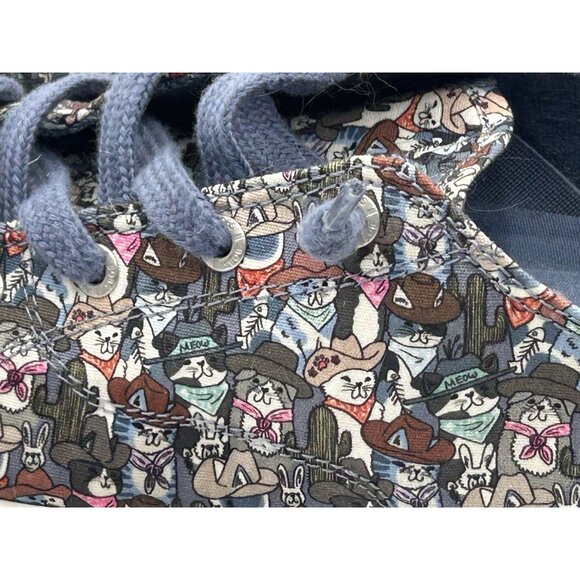 Bobs From Skechers memory foam Womans Sz 10 Western Cowboy Cats Sneakers Slip on - Picture 3 of 11